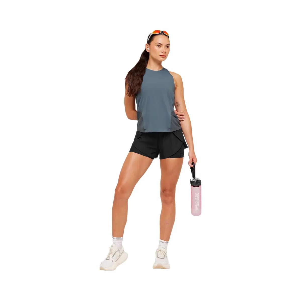 Gymshark Running Elite Loose Fit Tank "Titanium Blue"