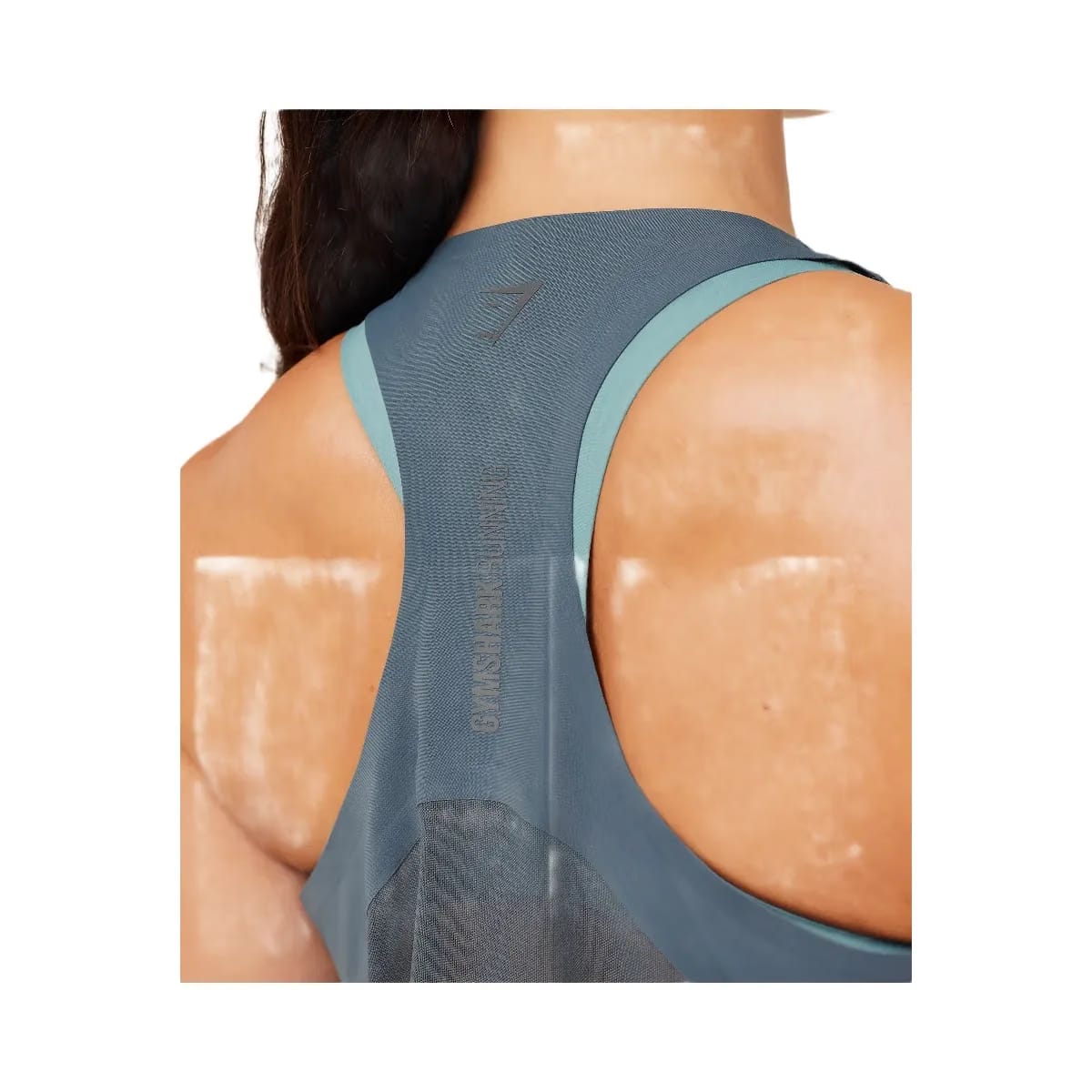 Gymshark Running Elite Loose Fit Tank "Titanium Blue"