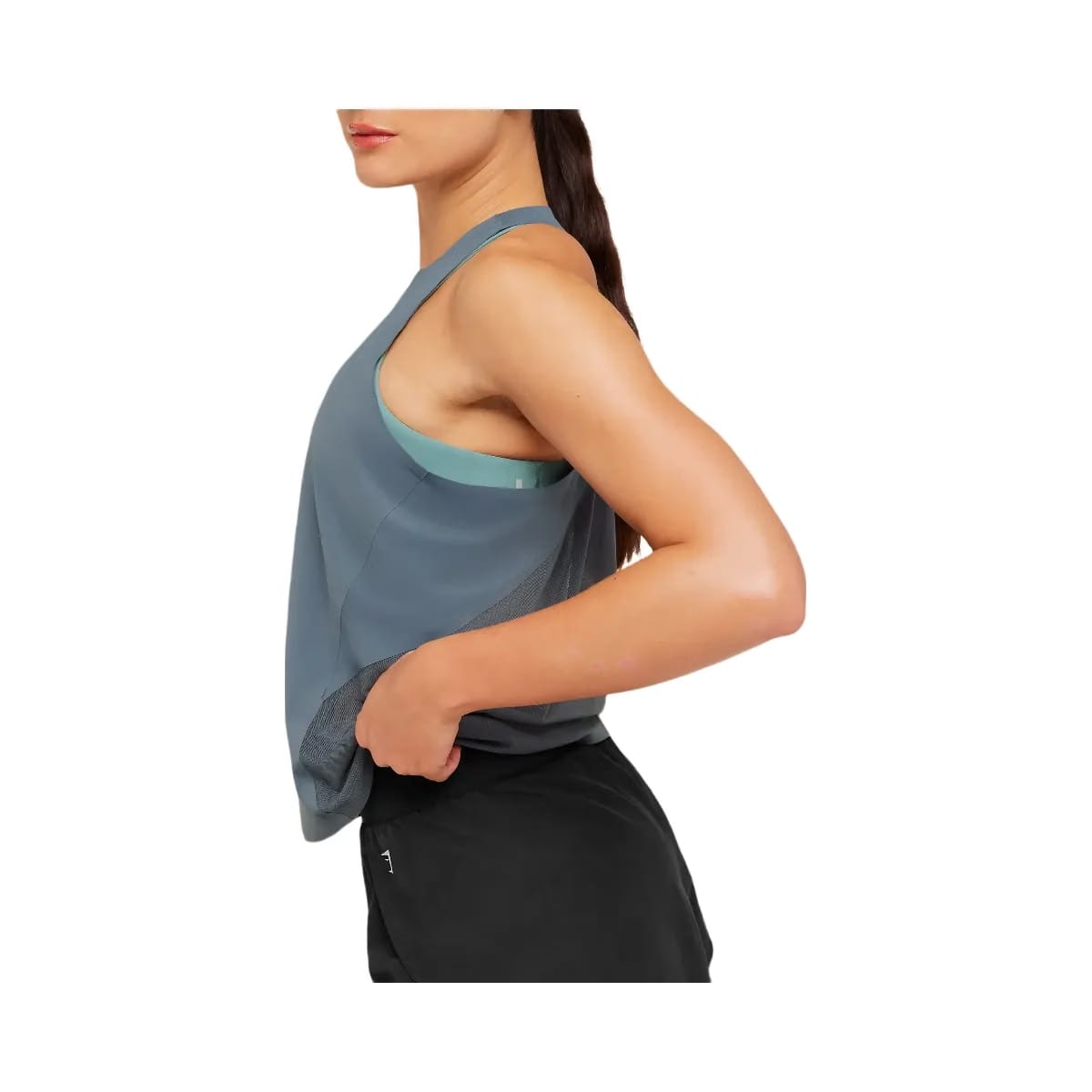 Gymshark Running Elite Loose Fit Tank "Titanium Blue"
