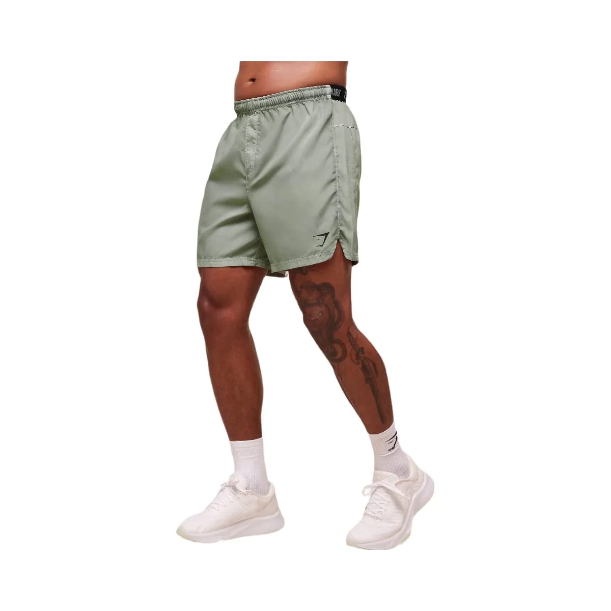Gymshark Fit Light 7" Shorts "Strength Green"