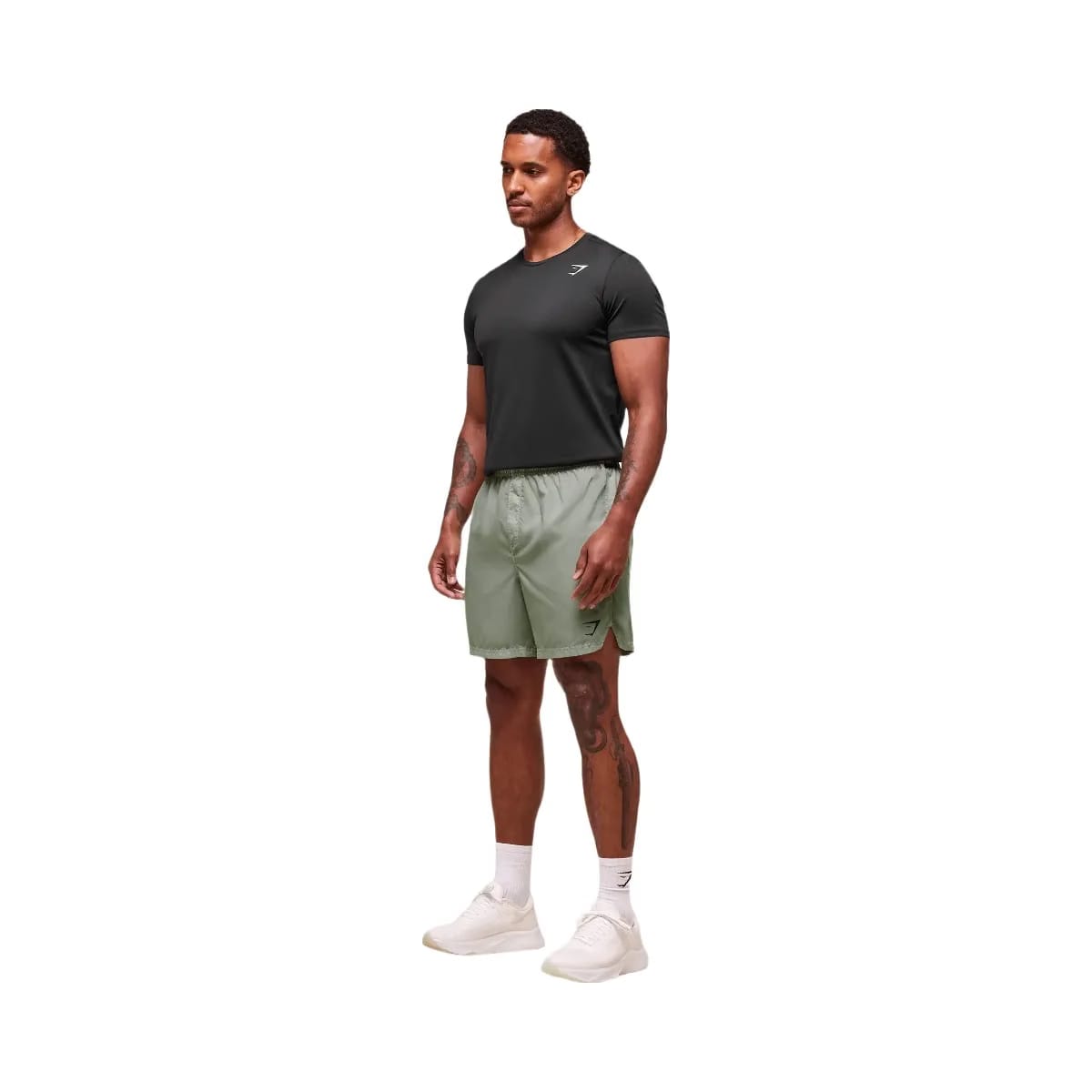 Gymshark Fit Light 7" Shorts "Strength Green"