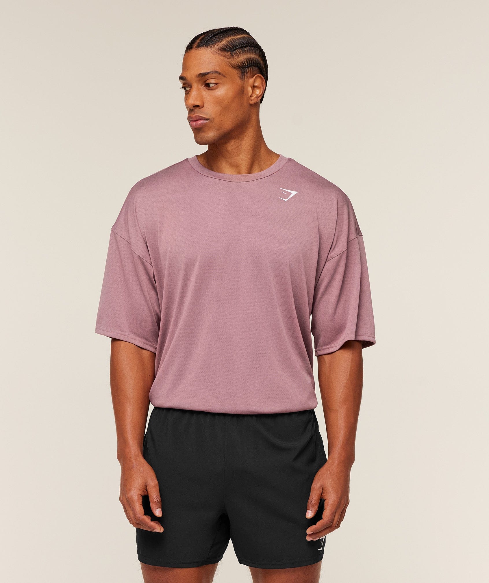 Gymshark Arrival Oversized T-Shirt Calm Pink