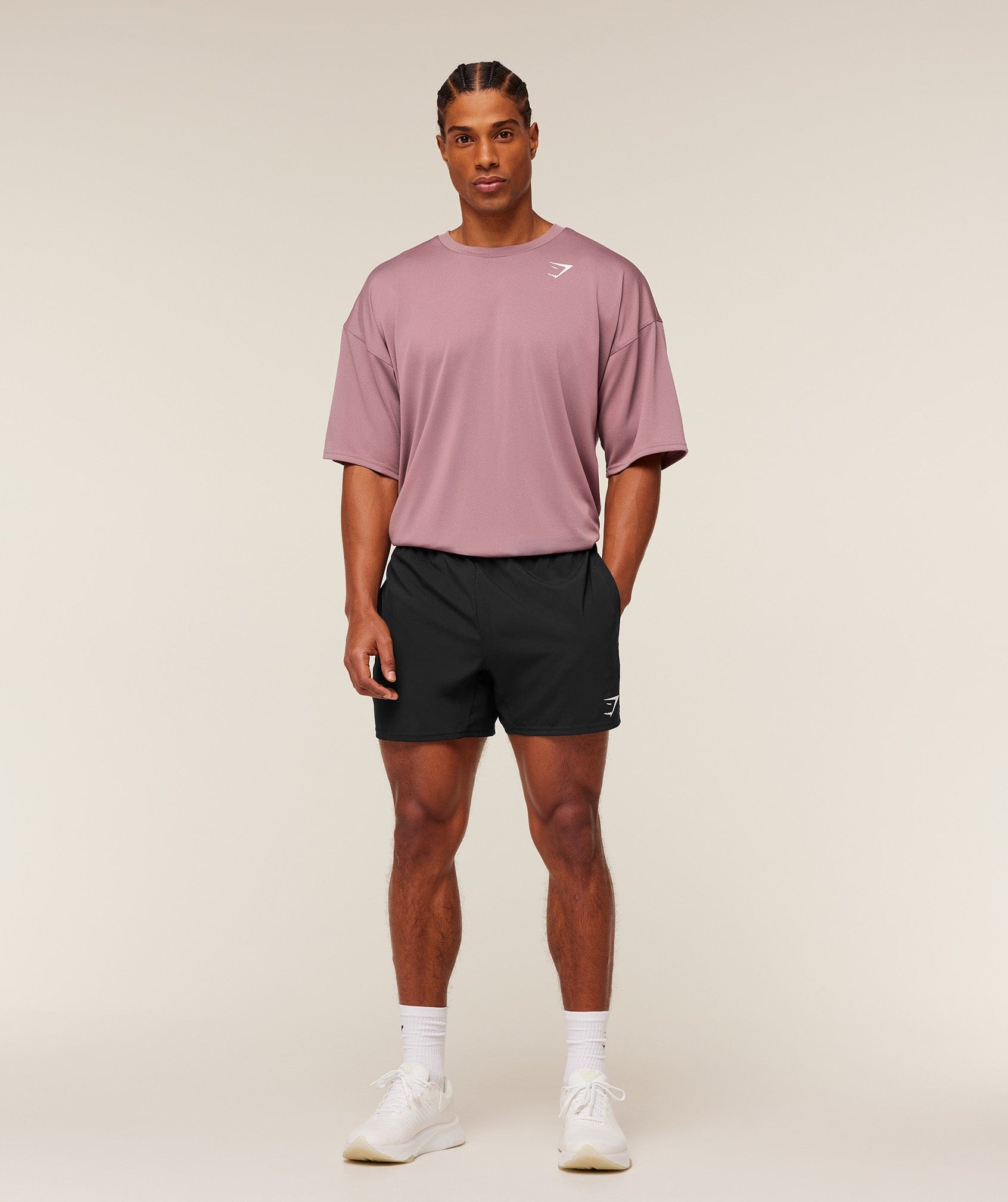 Gymshark Arrival Oversized T-Shirt Calm Pink