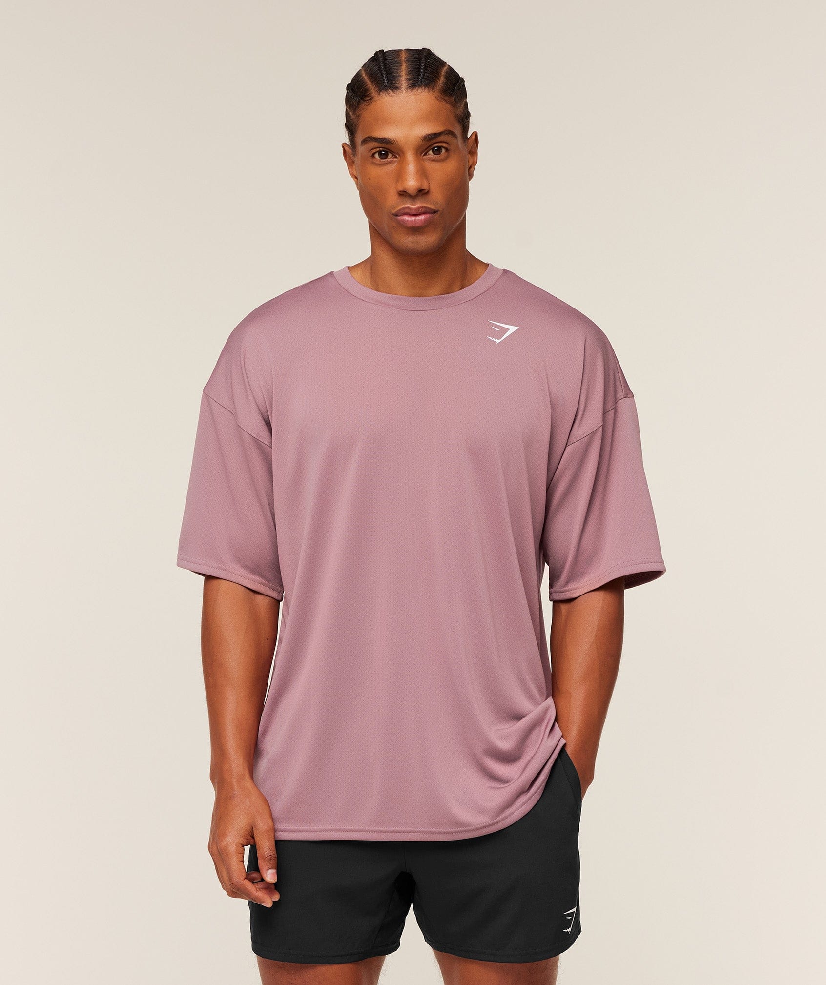Gymshark Arrival Oversized T-Shirt Calm Pink