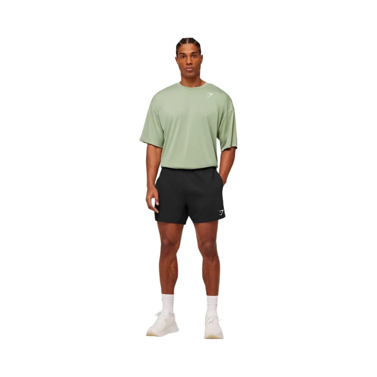 Gymshark Arrival Oversized T-Shirt "GS Haze Green"