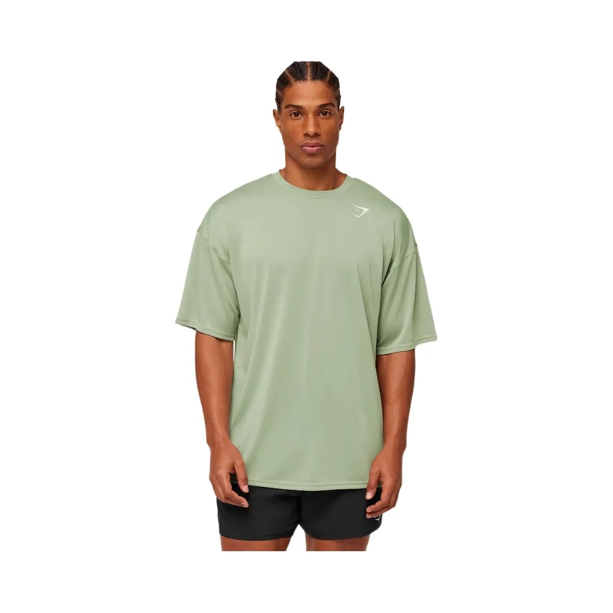 Gymshark Arrival Oversized T-Shirt "GS Haze Green"