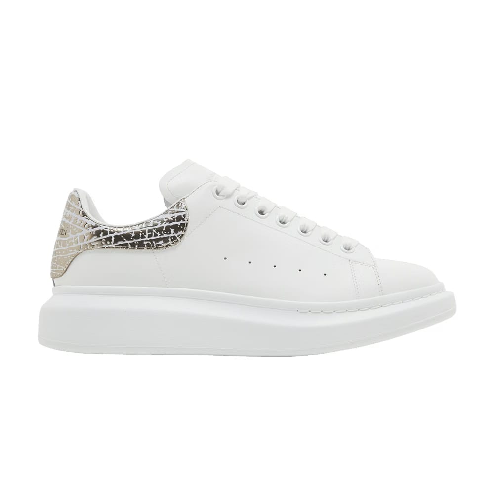 Alexander McQueen Oversized Sneaker 'Dragonfly Print - White Silver'