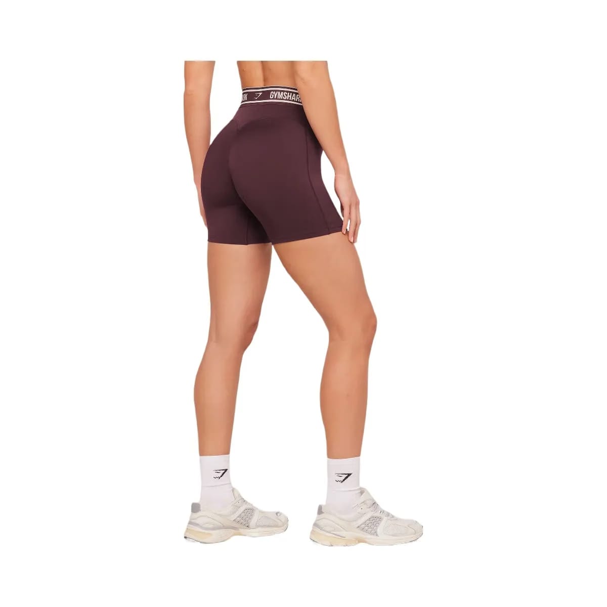 Gymshark Waistband Logo Shorts "Cherry Purple"