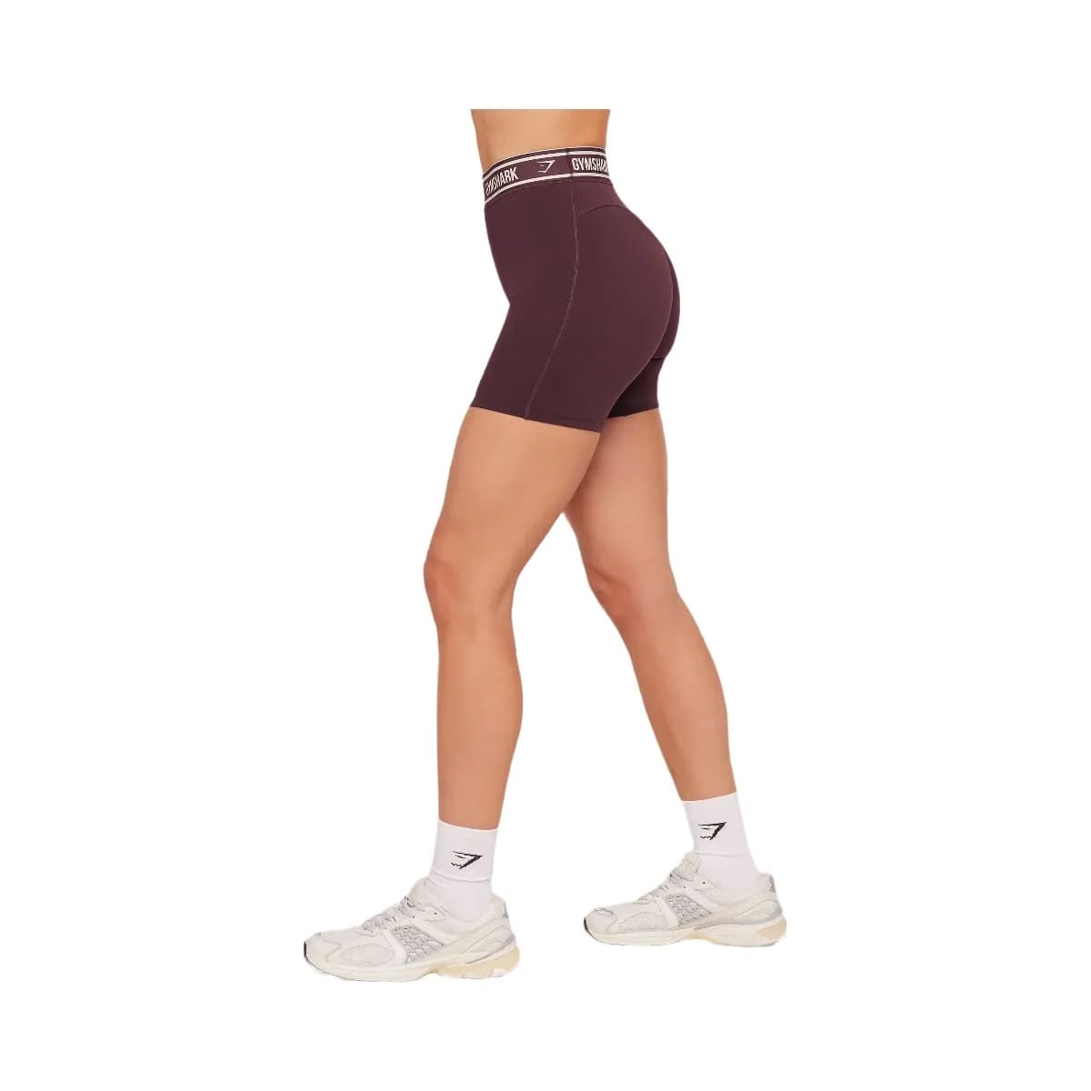 Gymshark Waistband Logo Shorts "Cherry Purple"