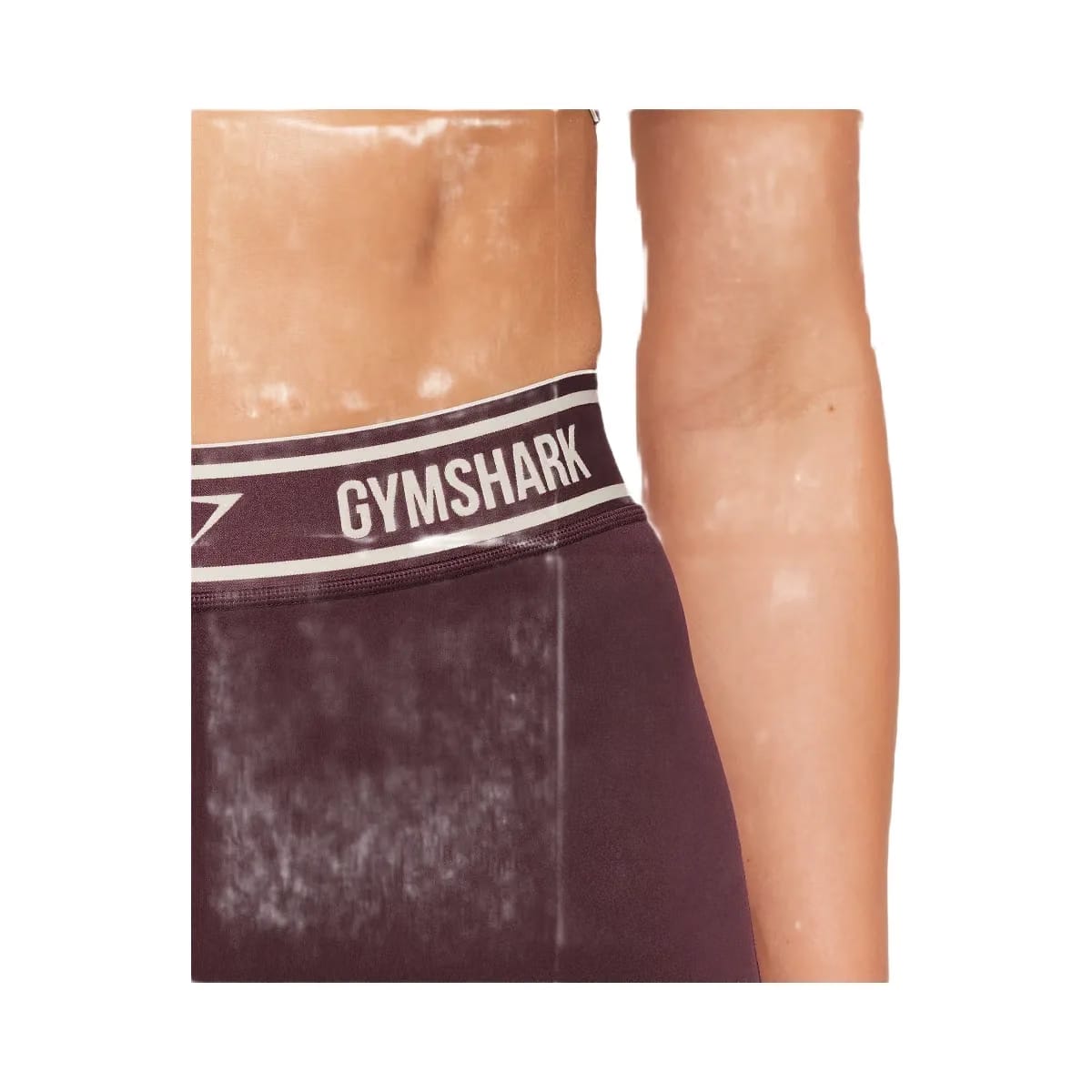 Gymshark Waistband Logo Shorts "Cherry Purple"
