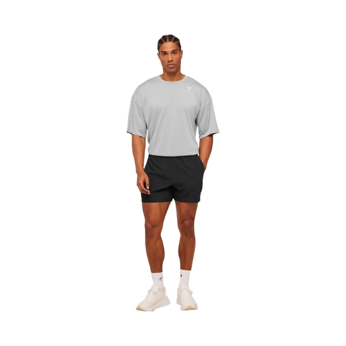 Gymshark Arrival Oversized T-Shirt Stratus Grey