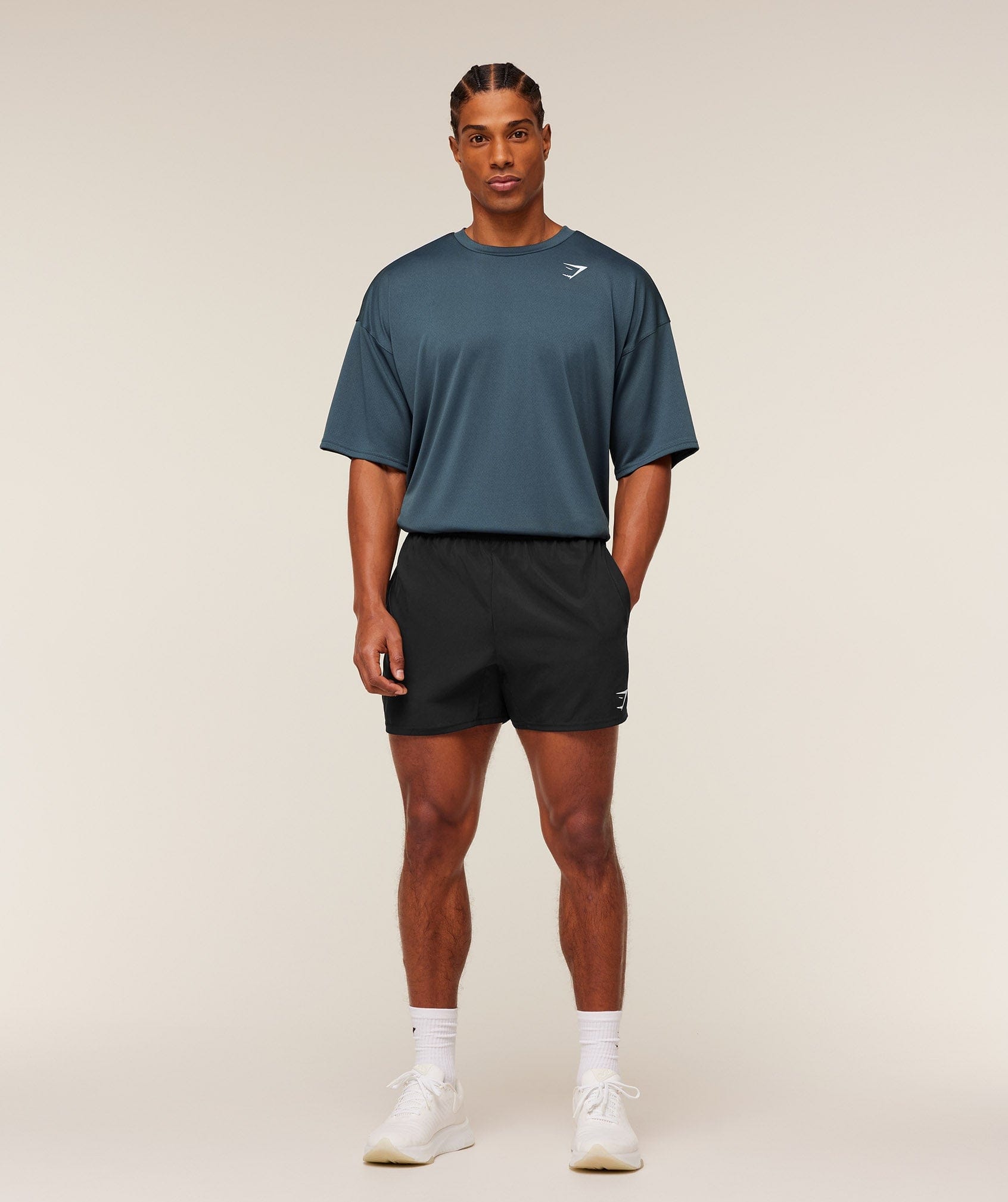 Gymshark Arrival Oversized T-Shirt Gs Stealth Blue
