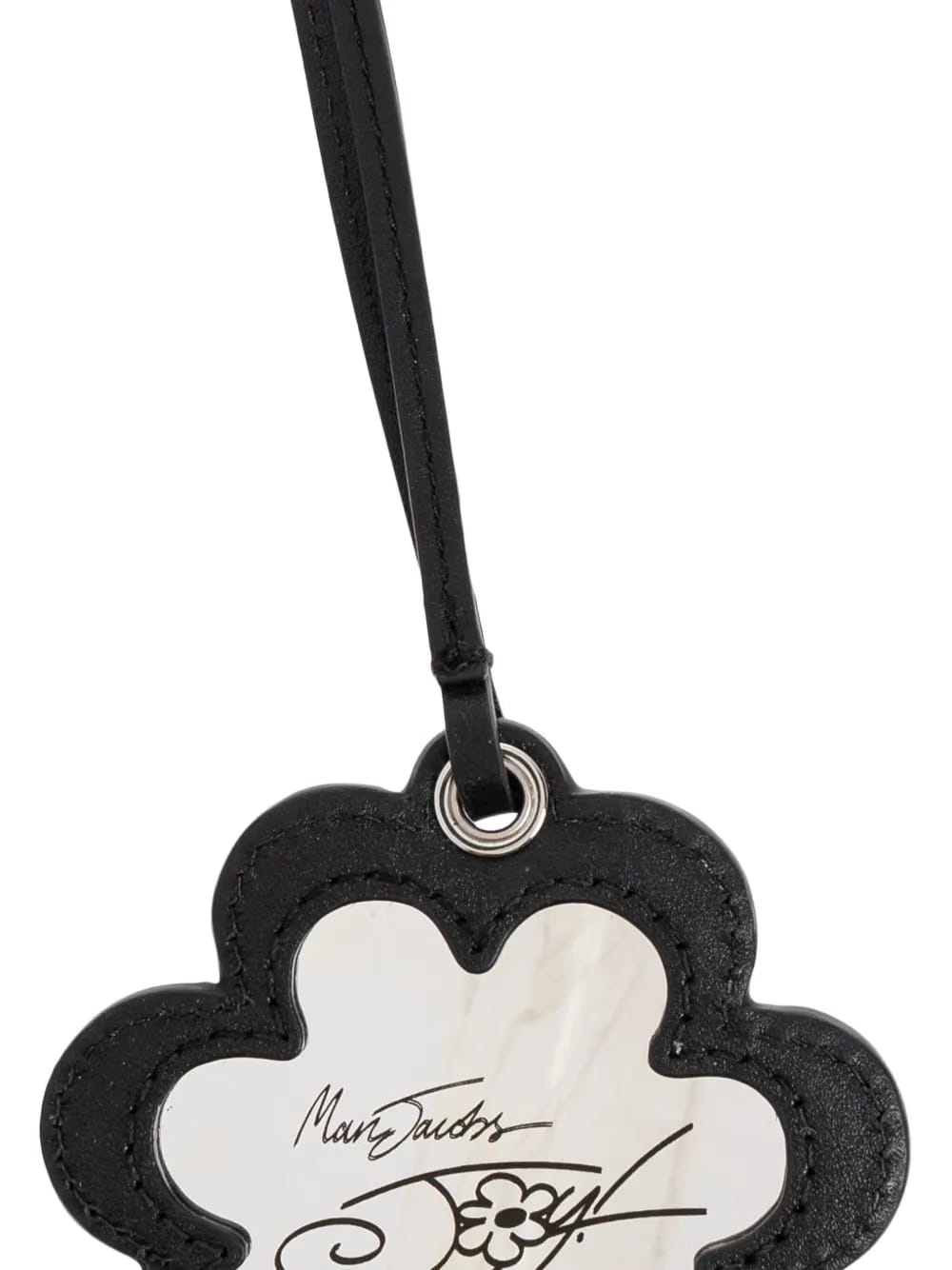 x Hattie Stewart daisy mirror-detail bag charm