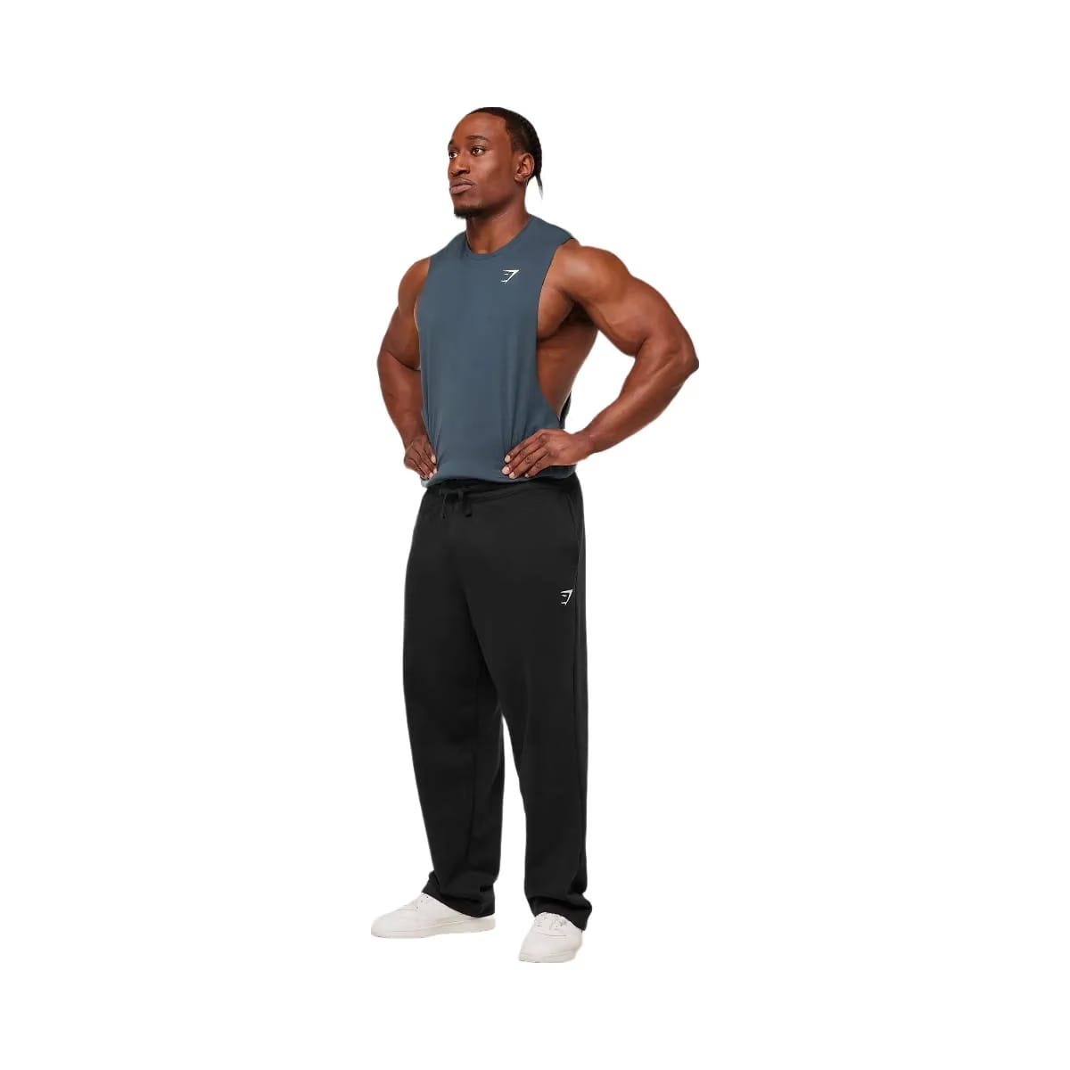 Gymshark Critical 2.0 Drop Arm Tank "GS Stealth Blue"