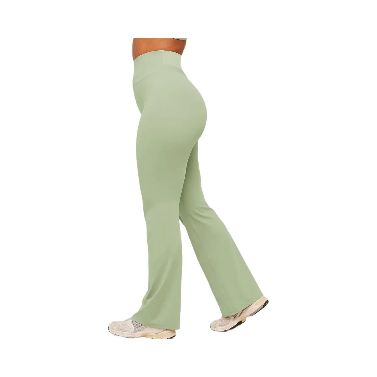 Gymshark Whitney Regular Flared Legging "Haze Green"