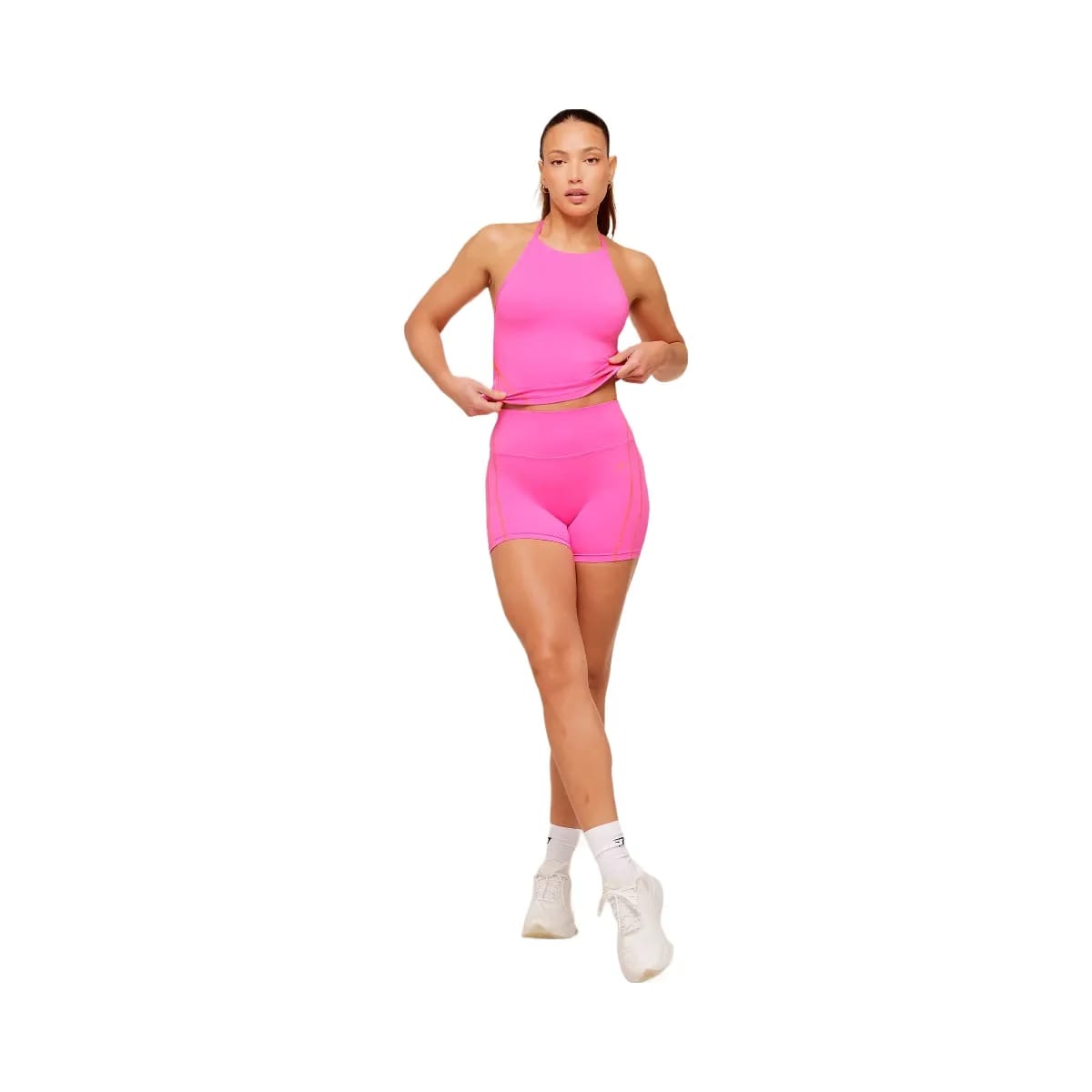 Gymshark Volt Tank Top "Electric Pink Dayglow Peach"