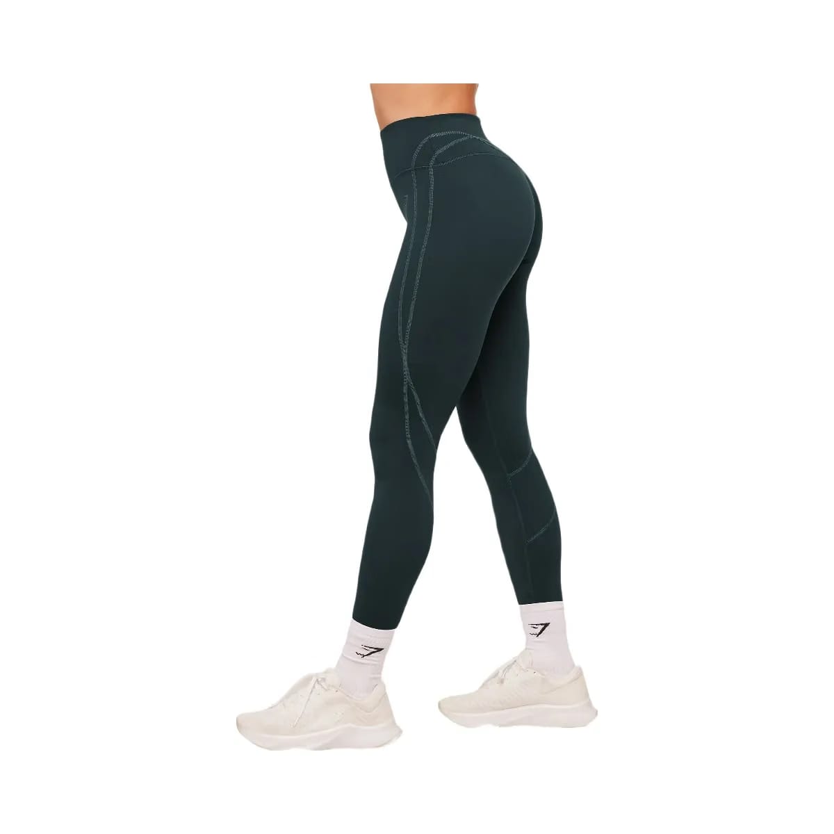 Gymshark Volt Leggings "Deep Petrol Blue Stealth Blue"