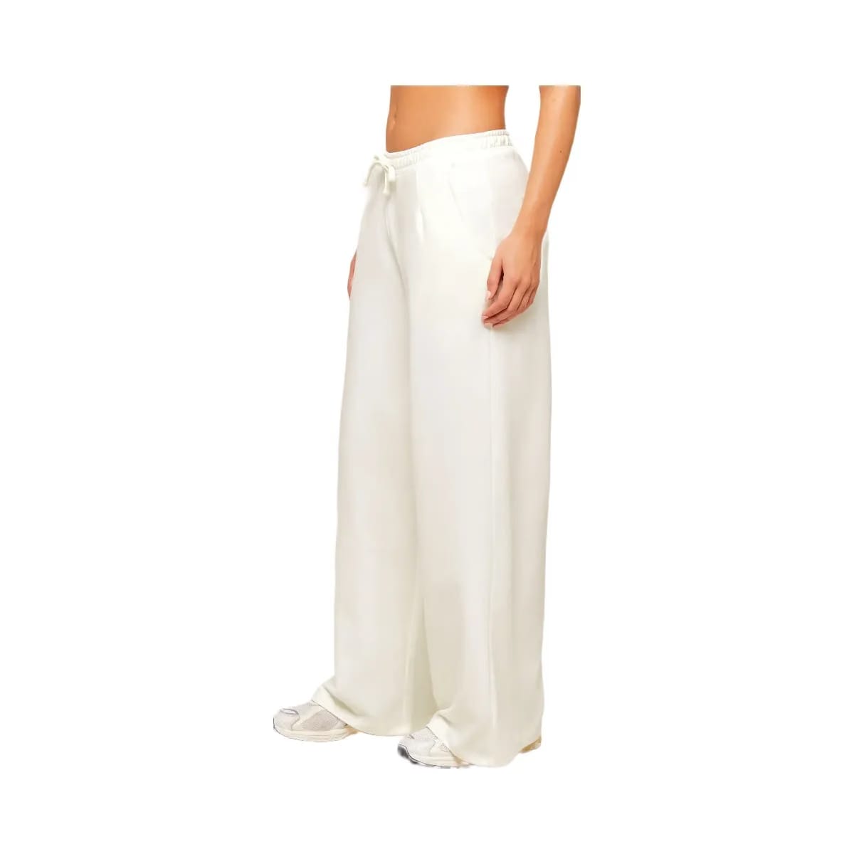 Gymshark Lightweight Wide Leg Pants Regular "Soft White"