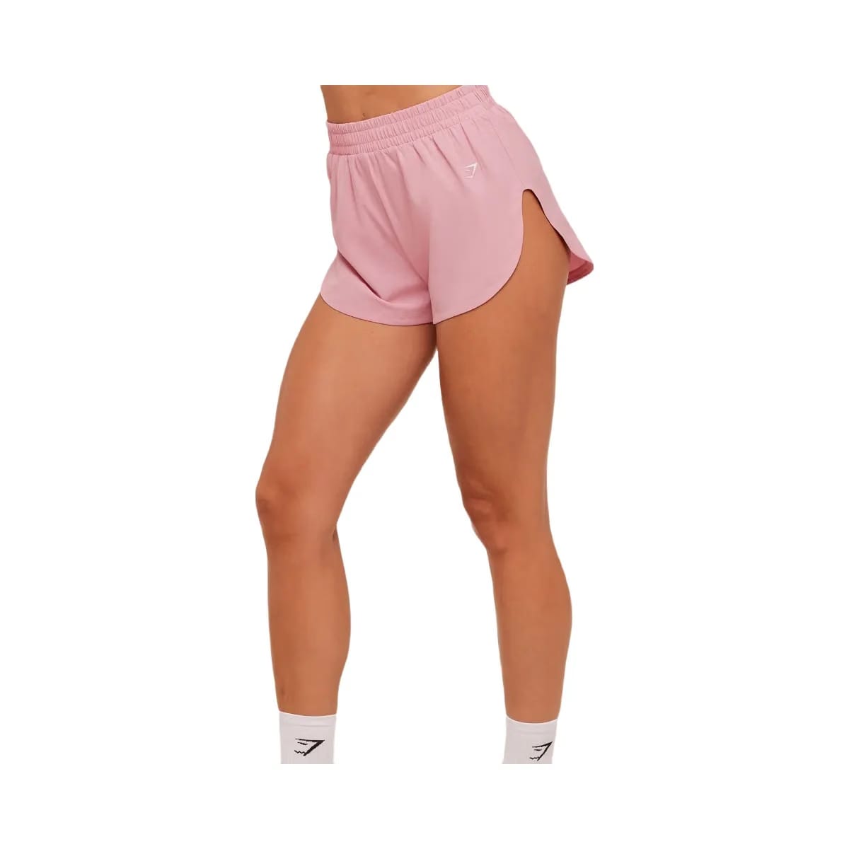 Gymshark Interval High Leg Shorts "Light Pink"