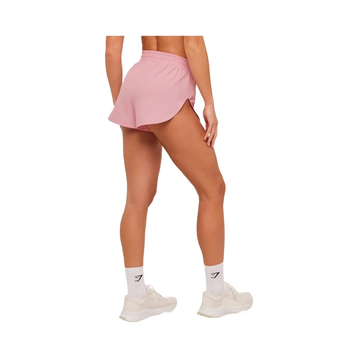 Gymshark Interval High Leg Shorts "Light Pink"