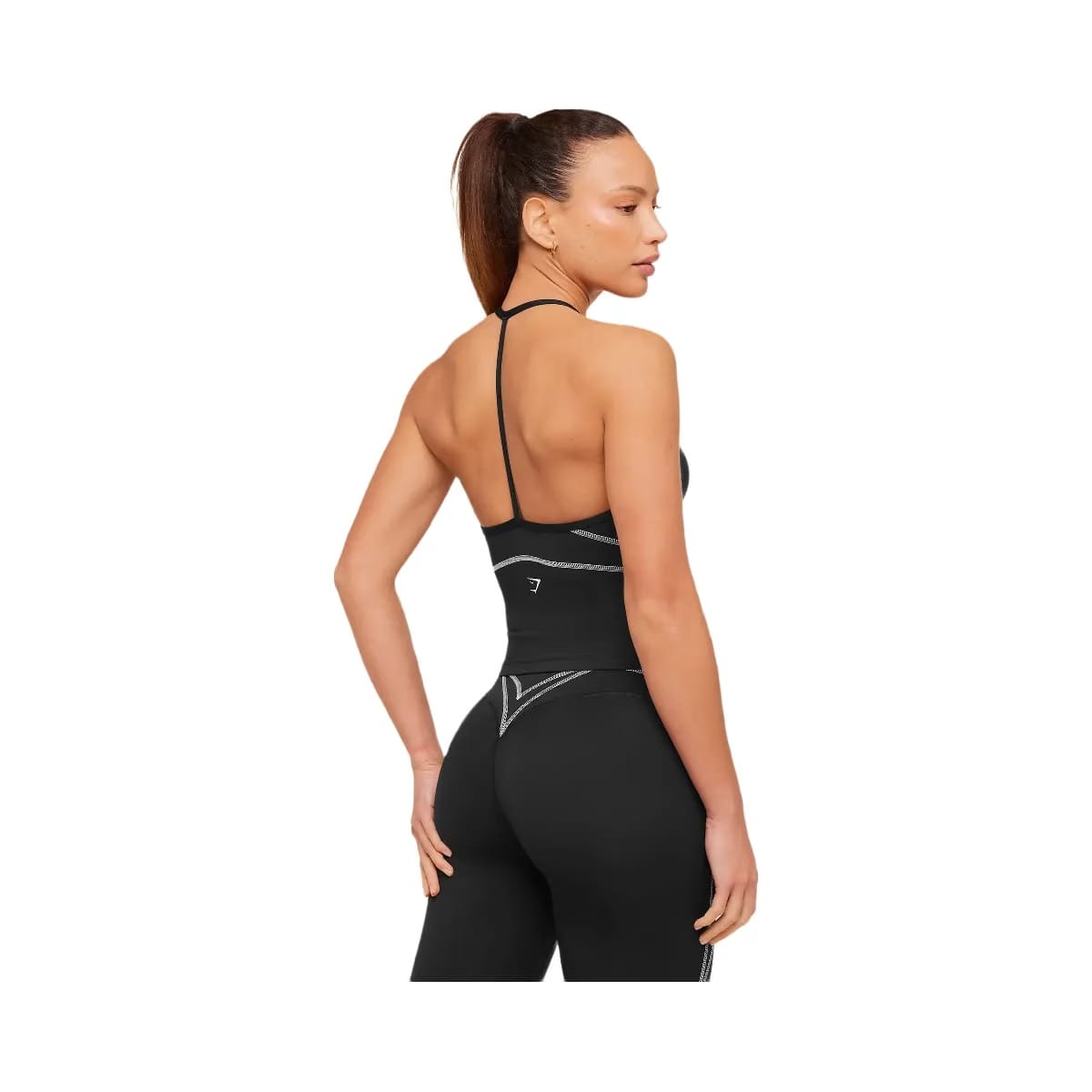 Gymshark Volt Tank Top "Black White"