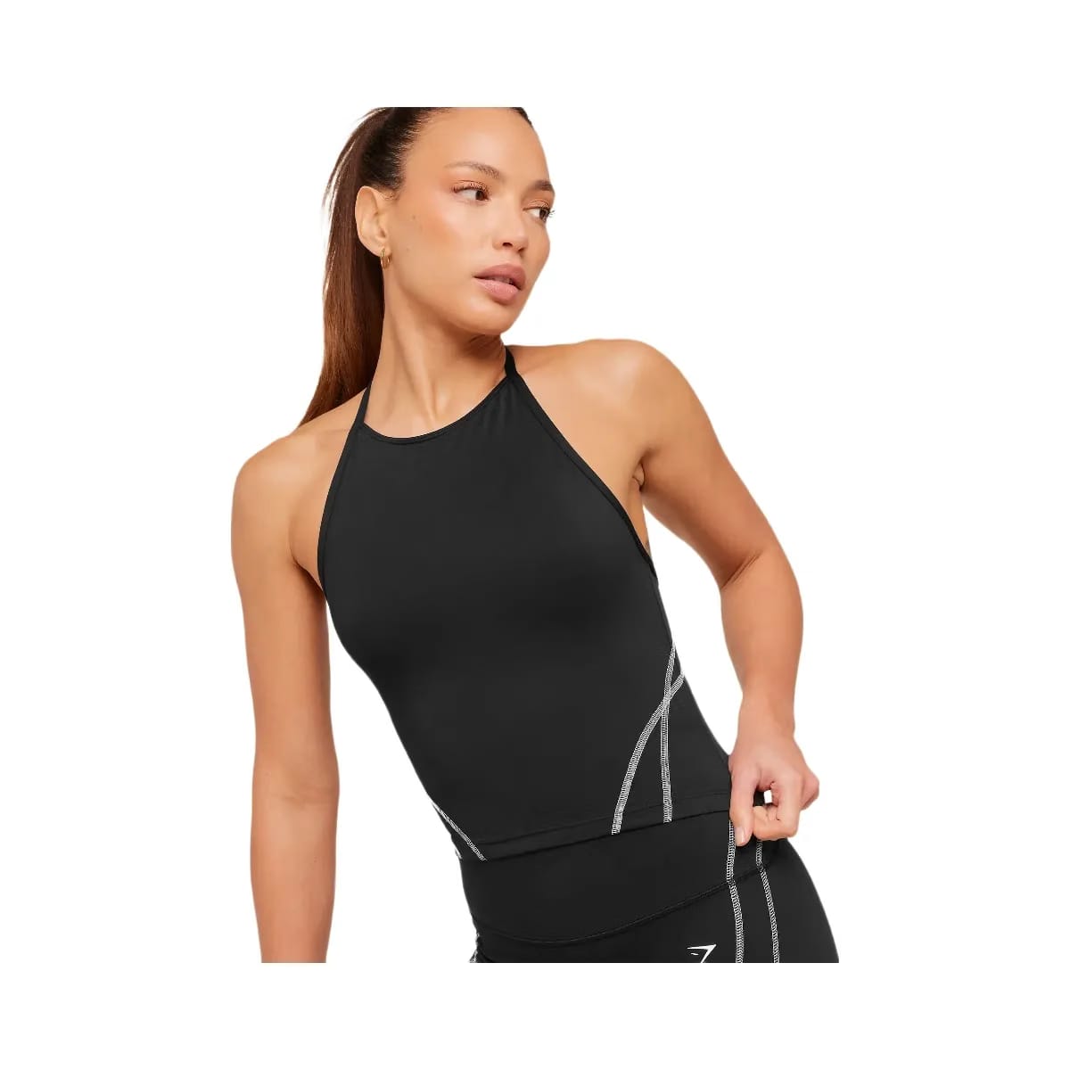Gymshark Volt Tank Top "Black White"