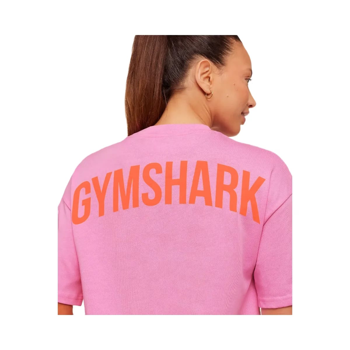 Gymshark GS Power Oversized T-Shirt "Focus Pink"