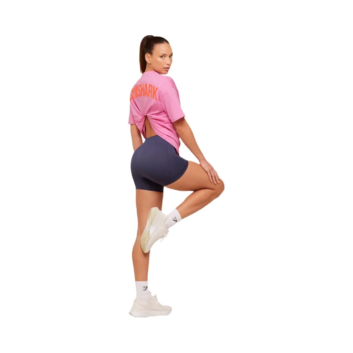 Gymshark GS Power Oversized T-Shirt "Focus Pink"
