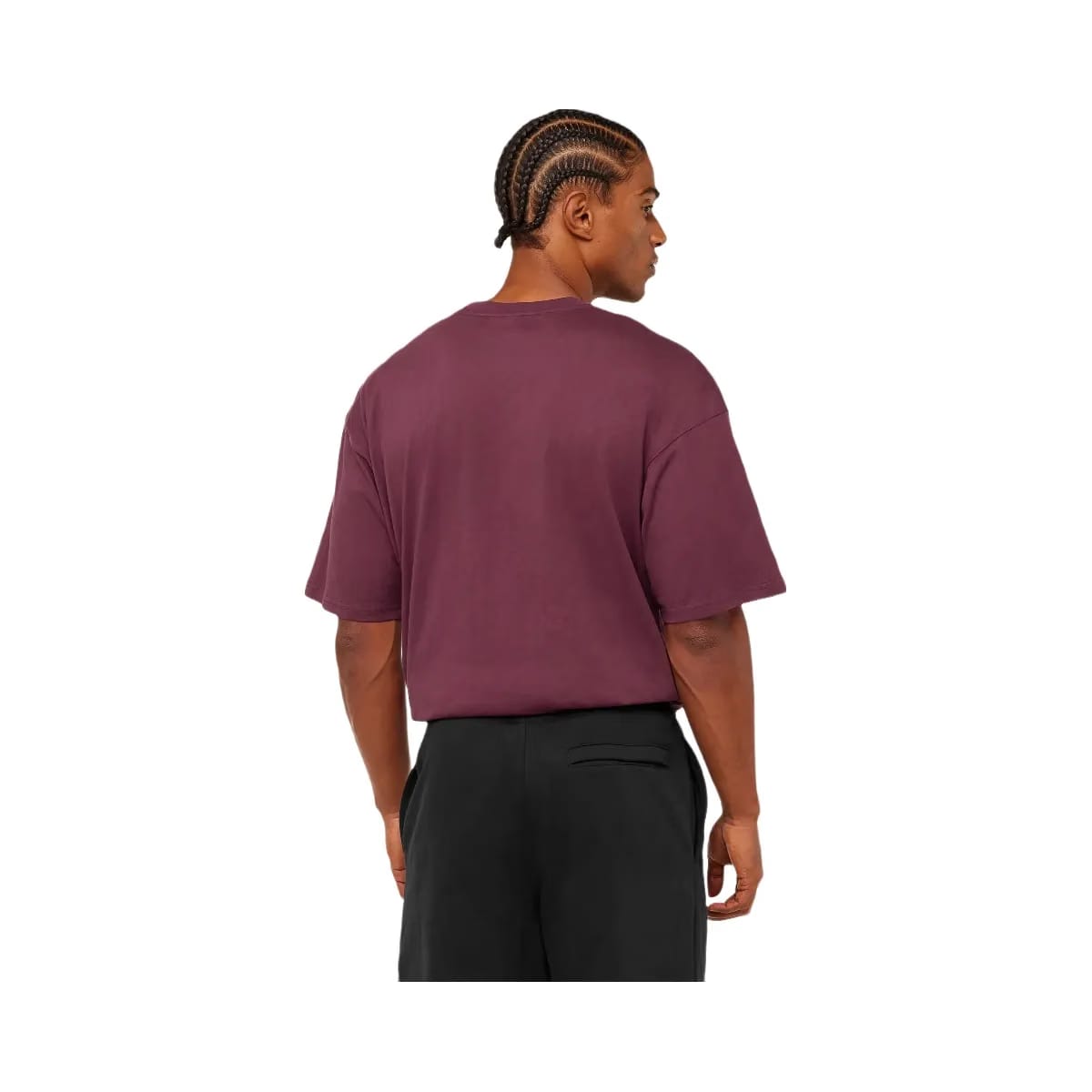 Gymshark Crest Oversized T-Shirt "GS Impact Burgundy"