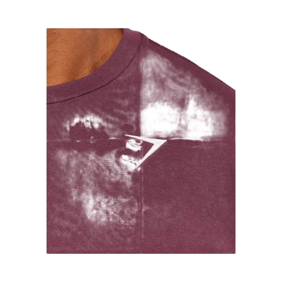 Gymshark Crest Oversized T-Shirt "GS Impact Burgundy"