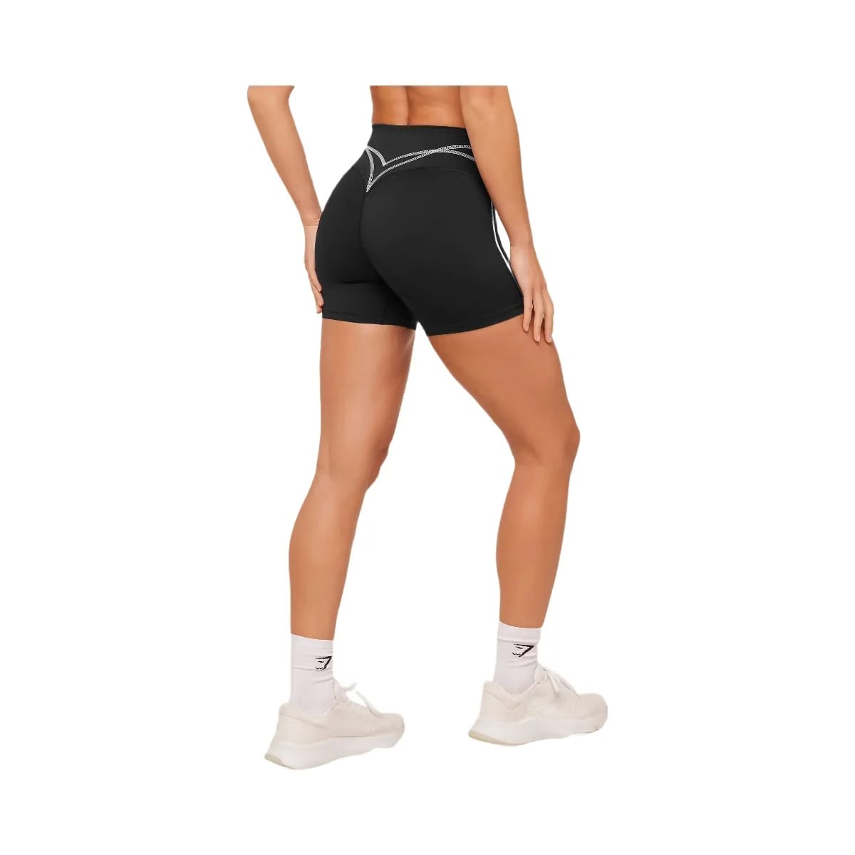 Gymshark Volt Shorts "Black White"