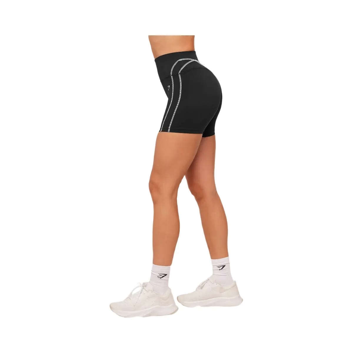 Gymshark Volt Shorts "Black White"