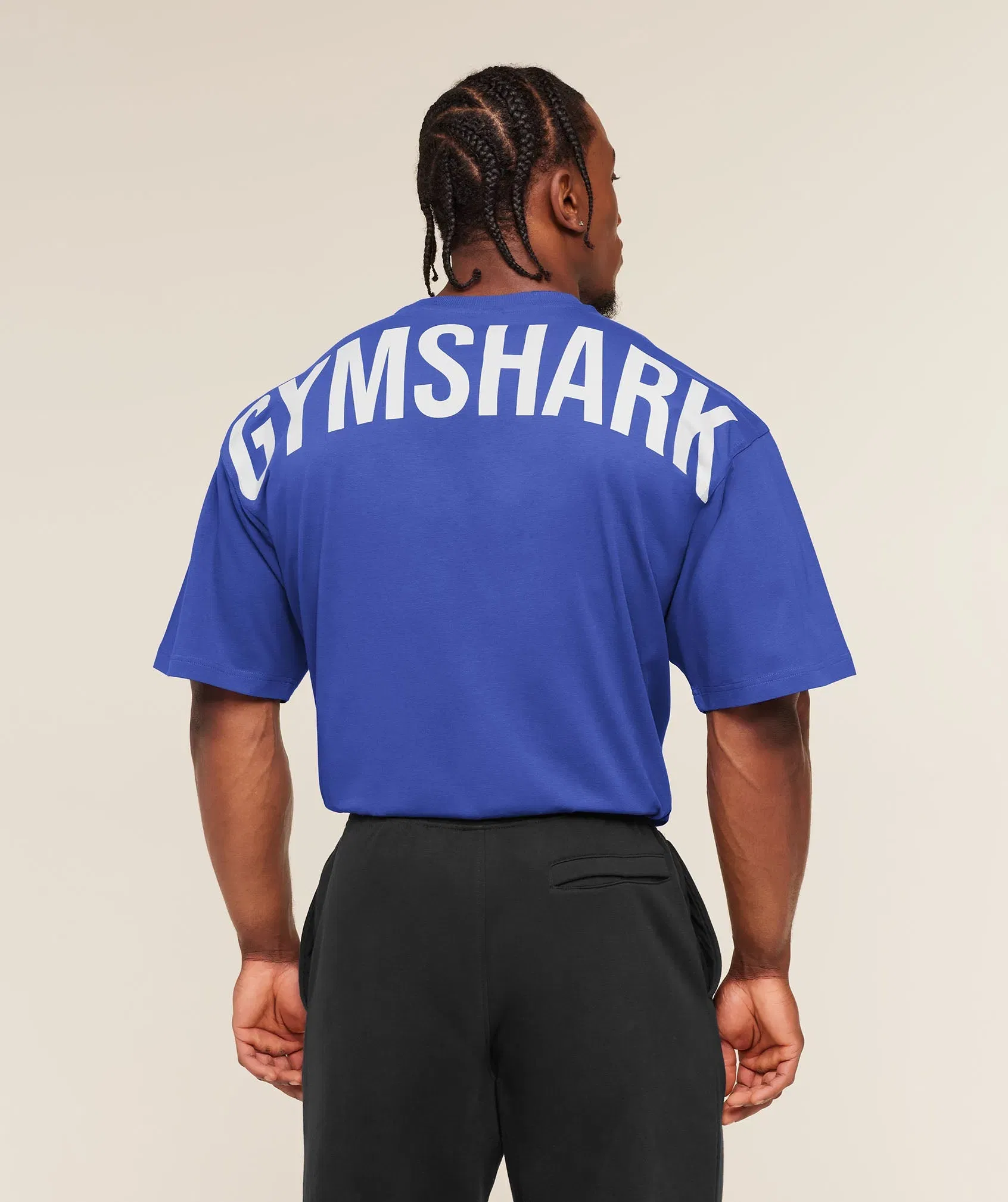 Gymshark Power T-Shirt Force Blue