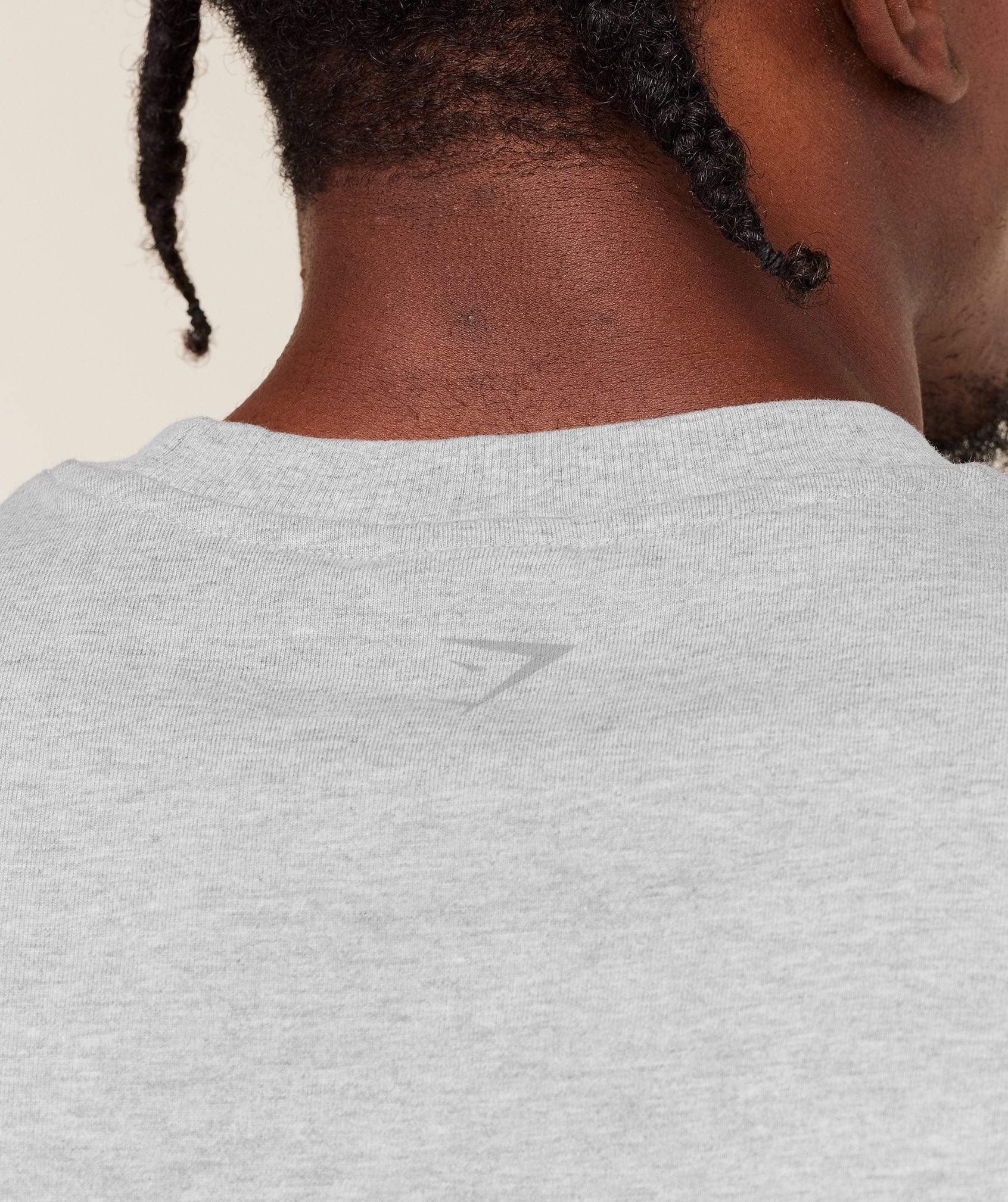 Gymshark Olde English Tank Bros Soft Grey Marl