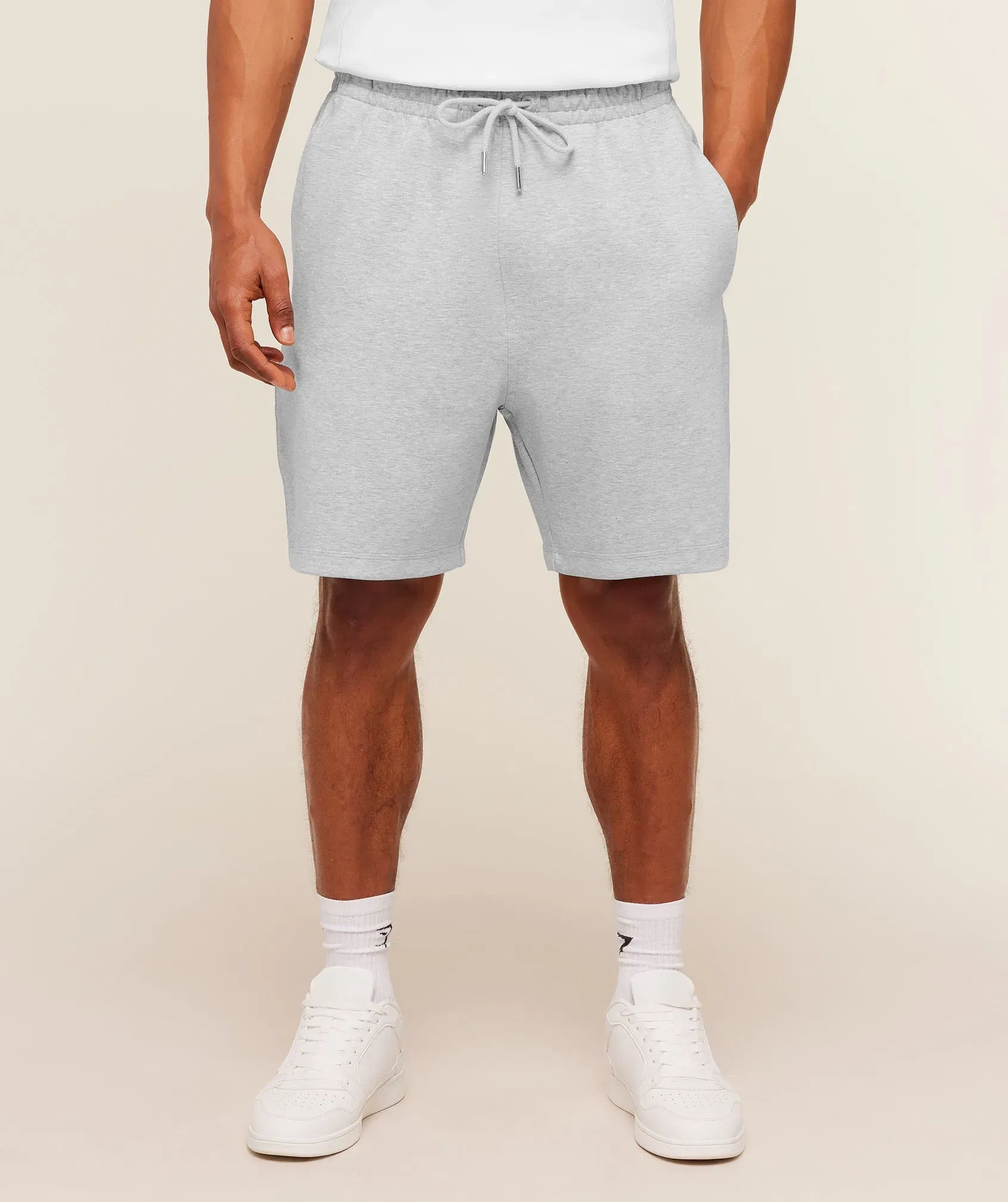 Gymshark Evolve Lightweight Shorts Bros Soft Grey Marl