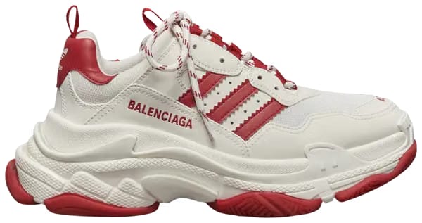 Balenciaga x Adidas Triple S Sneaker 'White Red'