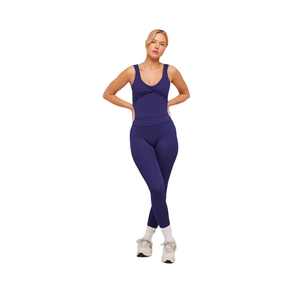 Gymshark Crossover Back Tank "Indigo Purple"