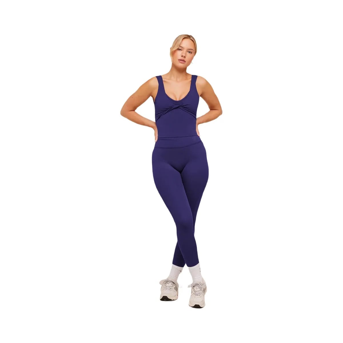 Gymshark Crossover Back Tank "Indigo Purple"