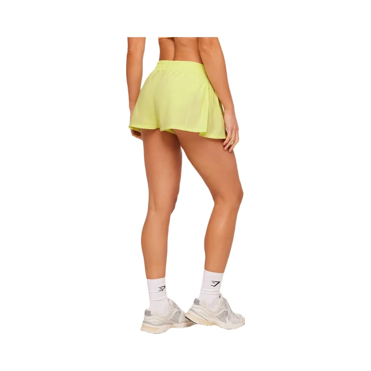 Gymshark Flutter Woven Shorts "Sorbet Yellow"