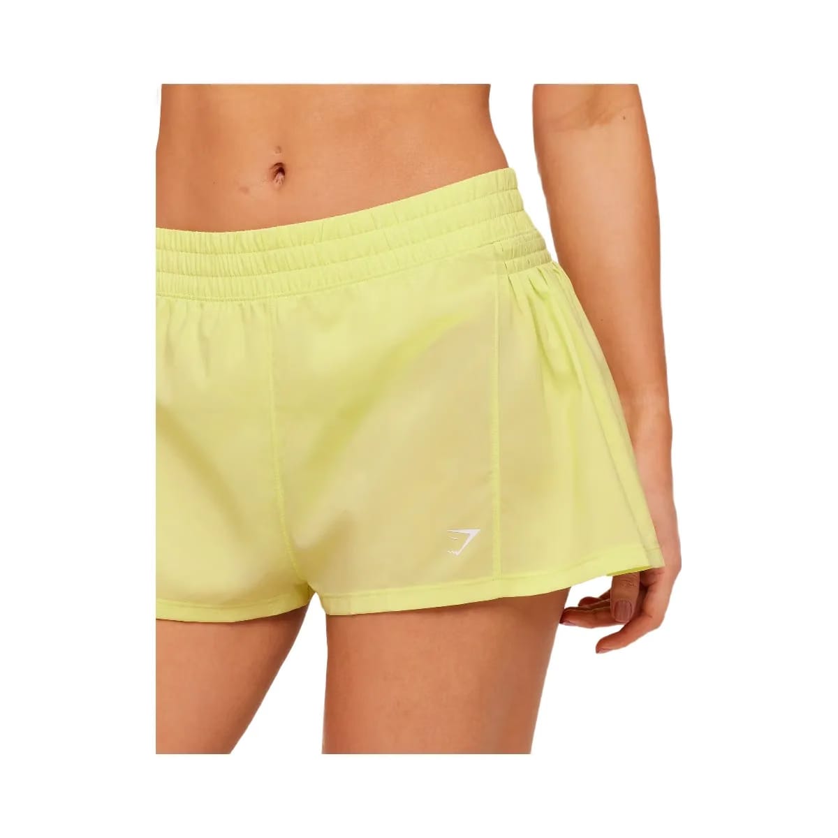 Gymshark Flutter Woven Shorts "Sorbet Yellow"