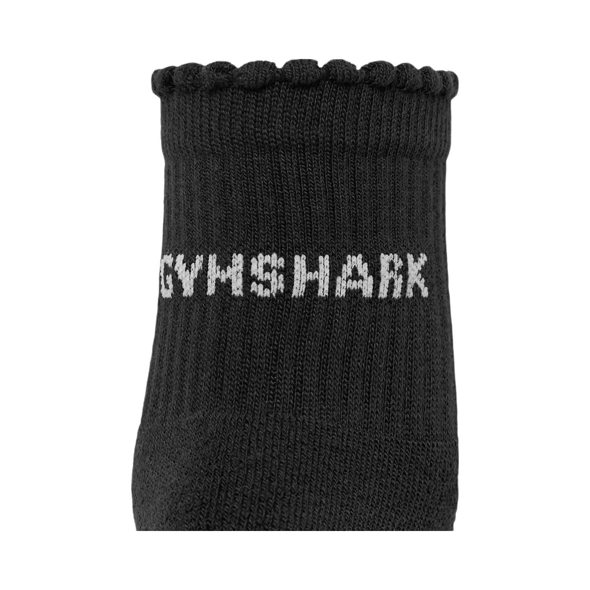 Gymshark Frill Pilates Midi Sock "GS Black"