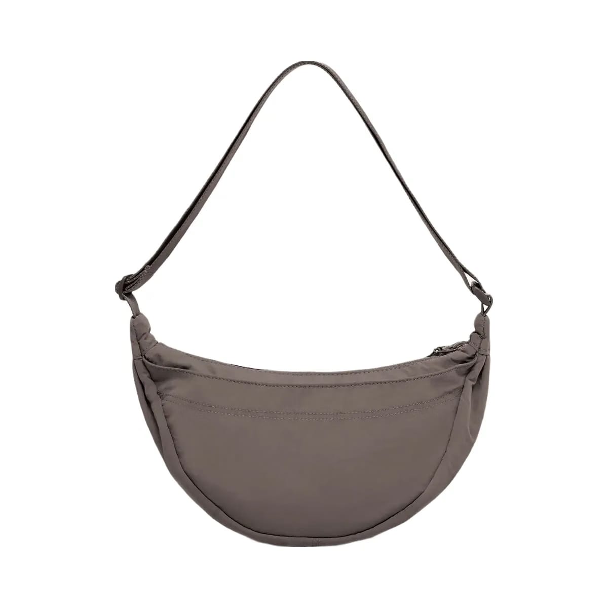 Gymshark Pleat Crossbody "Cool Brown"