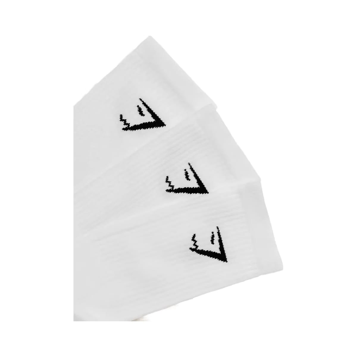 Gymshark Crew Socks 3Pk Gs White