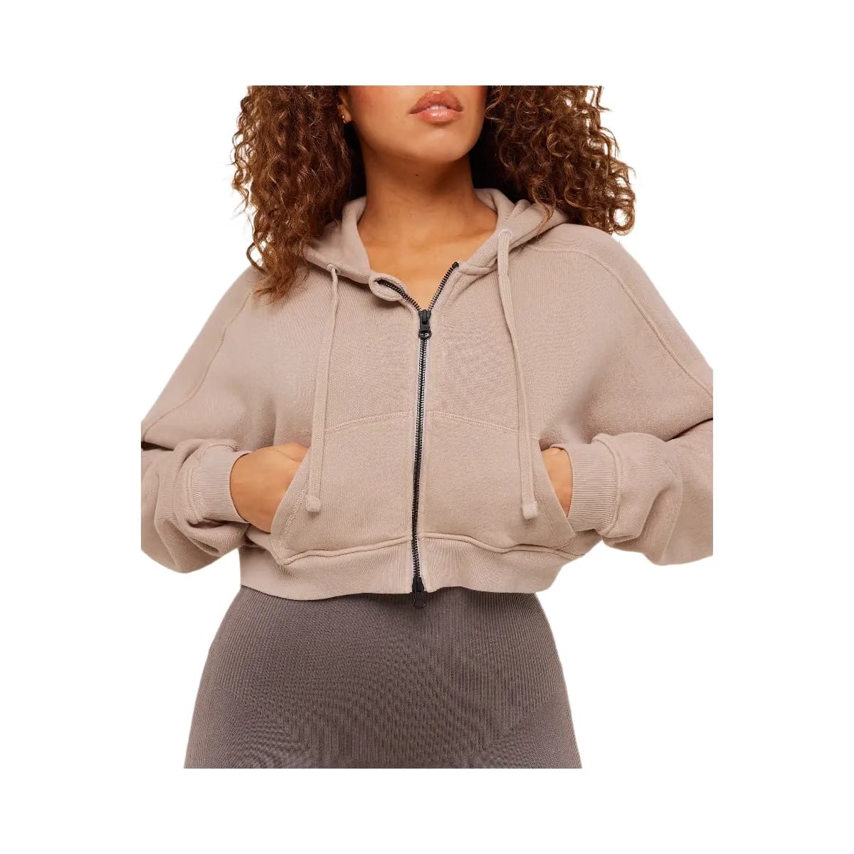 Gymshark Pump Zip Through Hoodie "GS Dusk Pink WASH"