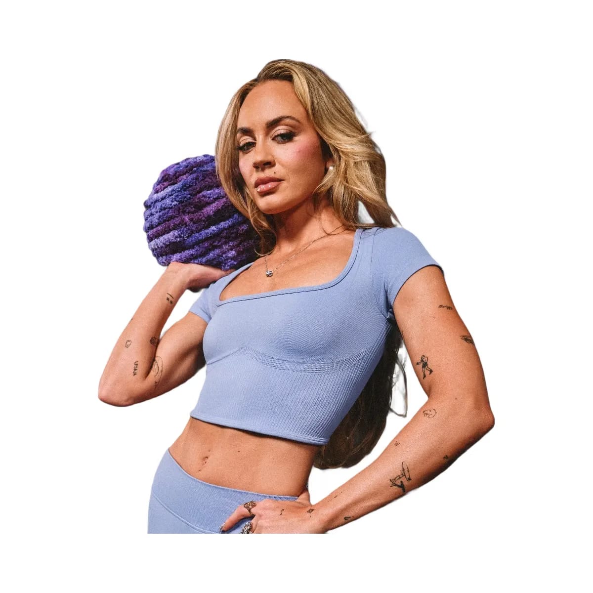 Gymshark x Bratz Crop Top "Steady Purple"