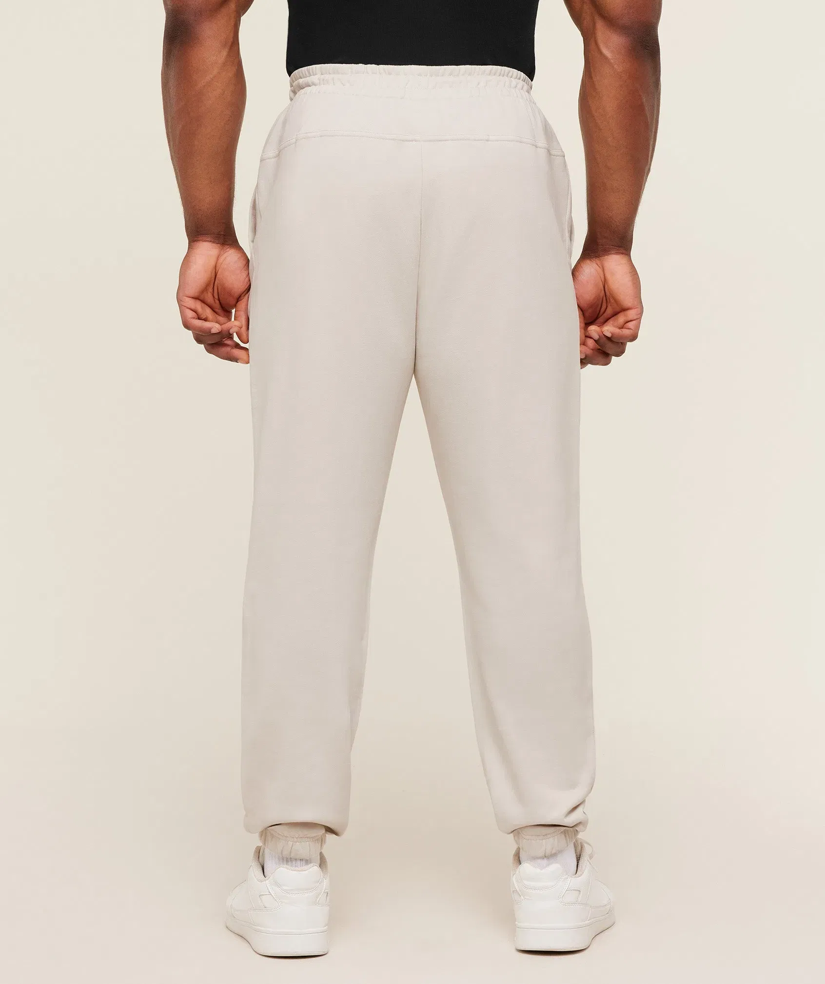 Gymshark Global Lifting Graphic Pants Tinted White