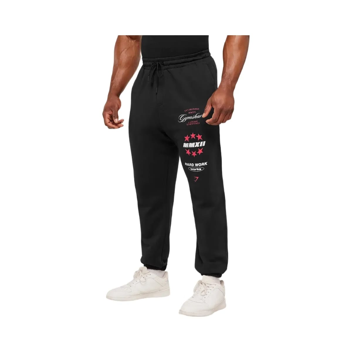 Gymshark Global Lifting Graphic Pants "GS Black"