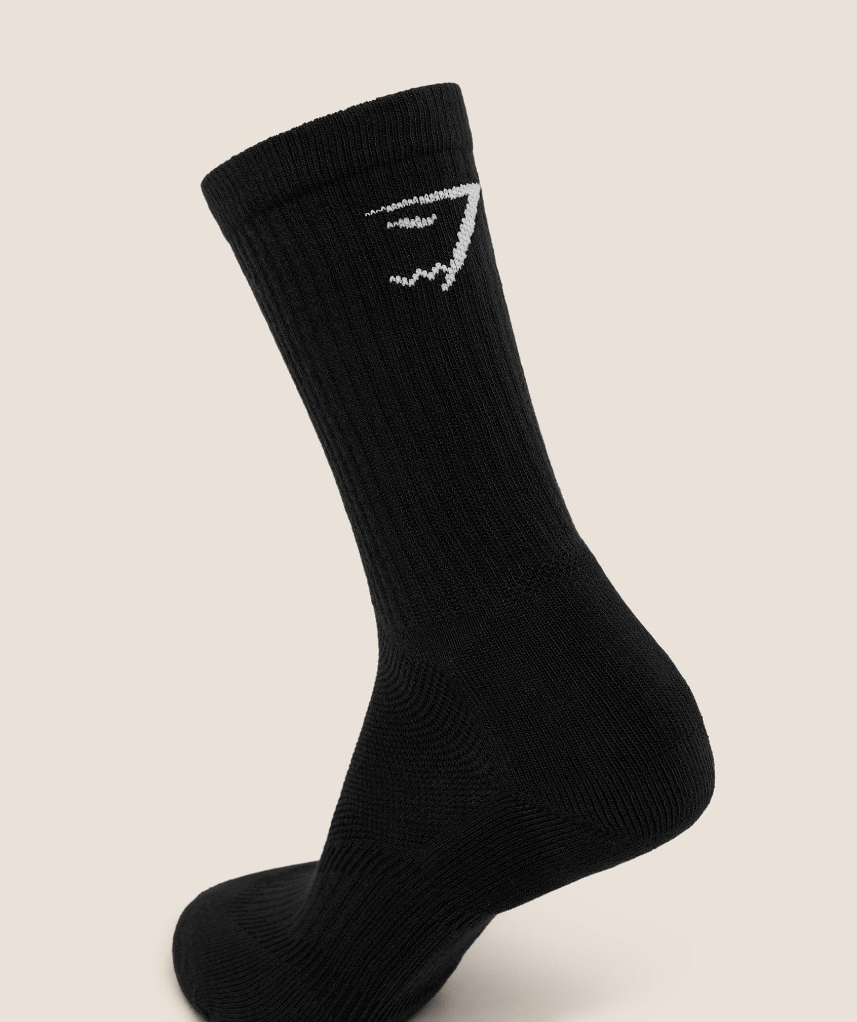 Gymshark Performance Crew Socks 3Pk Gs Black