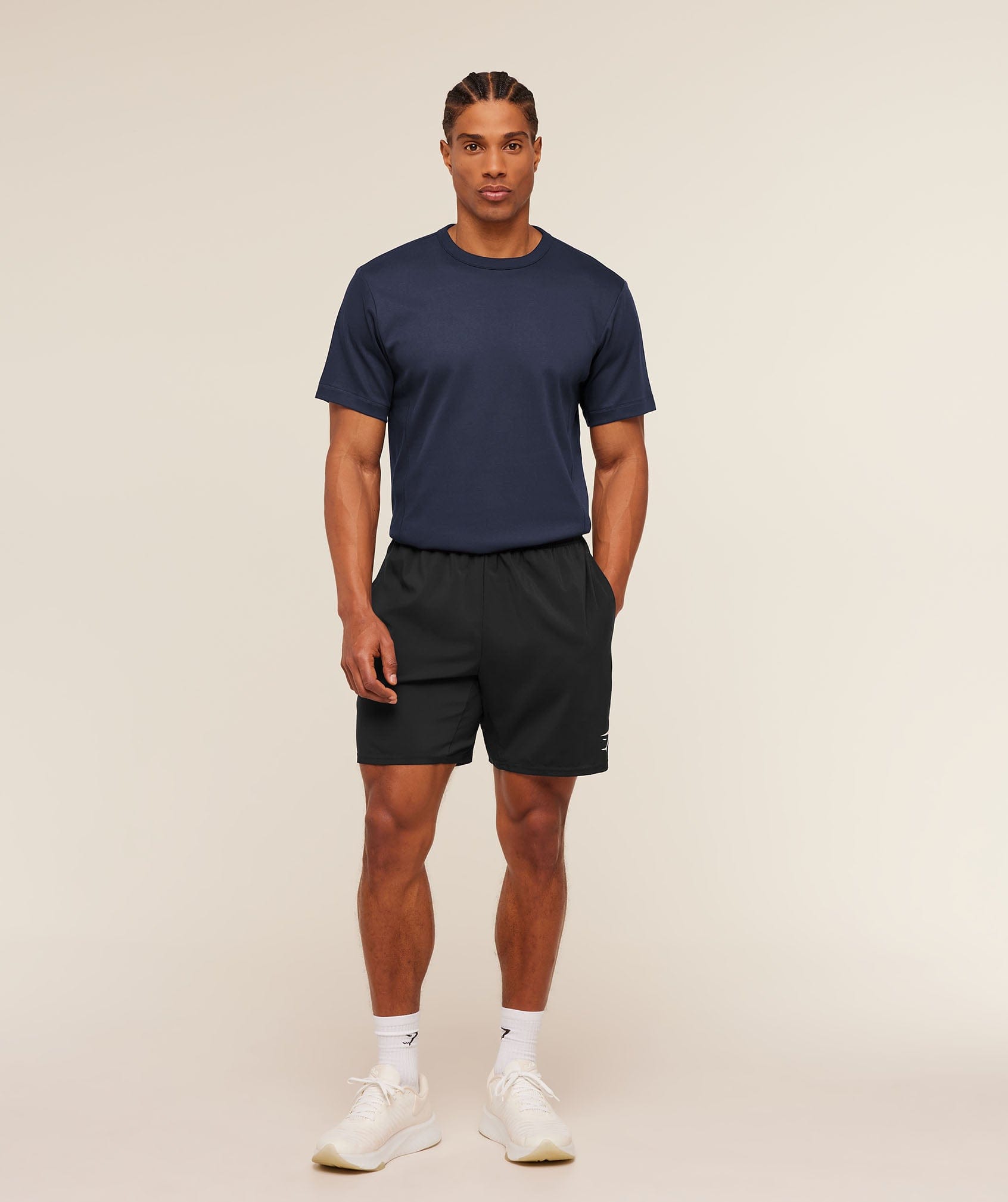 Gymshark Off Duty T-Shirt Heavy Blue