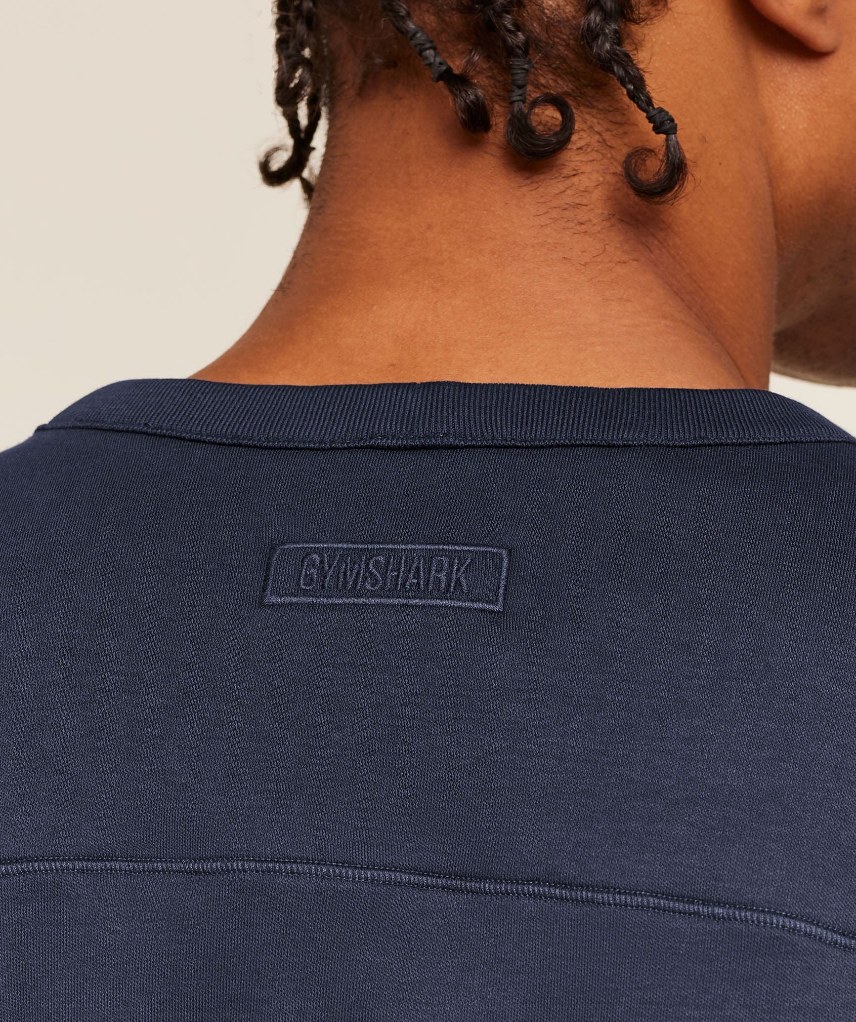Gymshark Off Duty T-Shirt Heavy Blue